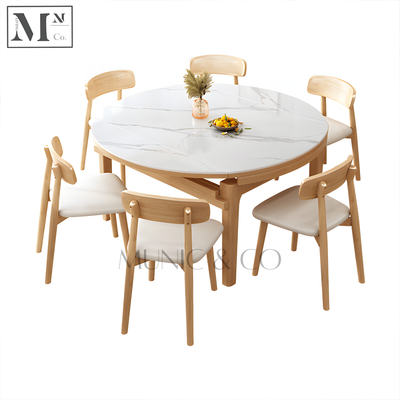 ARIA Scandinavian Sintered Stone Dining Table.  Customizable Table