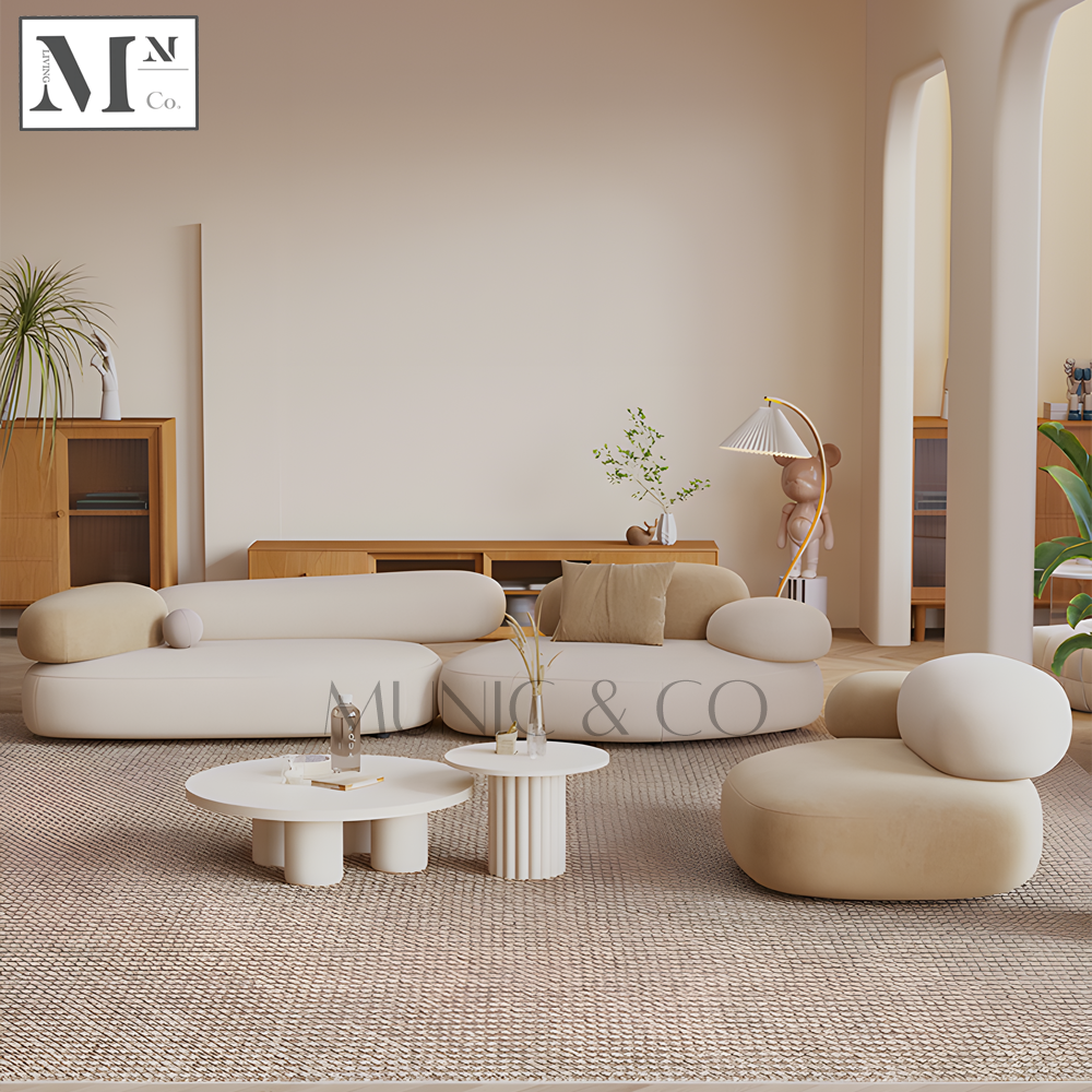 AUDRA Contemporary Fabric Sofa