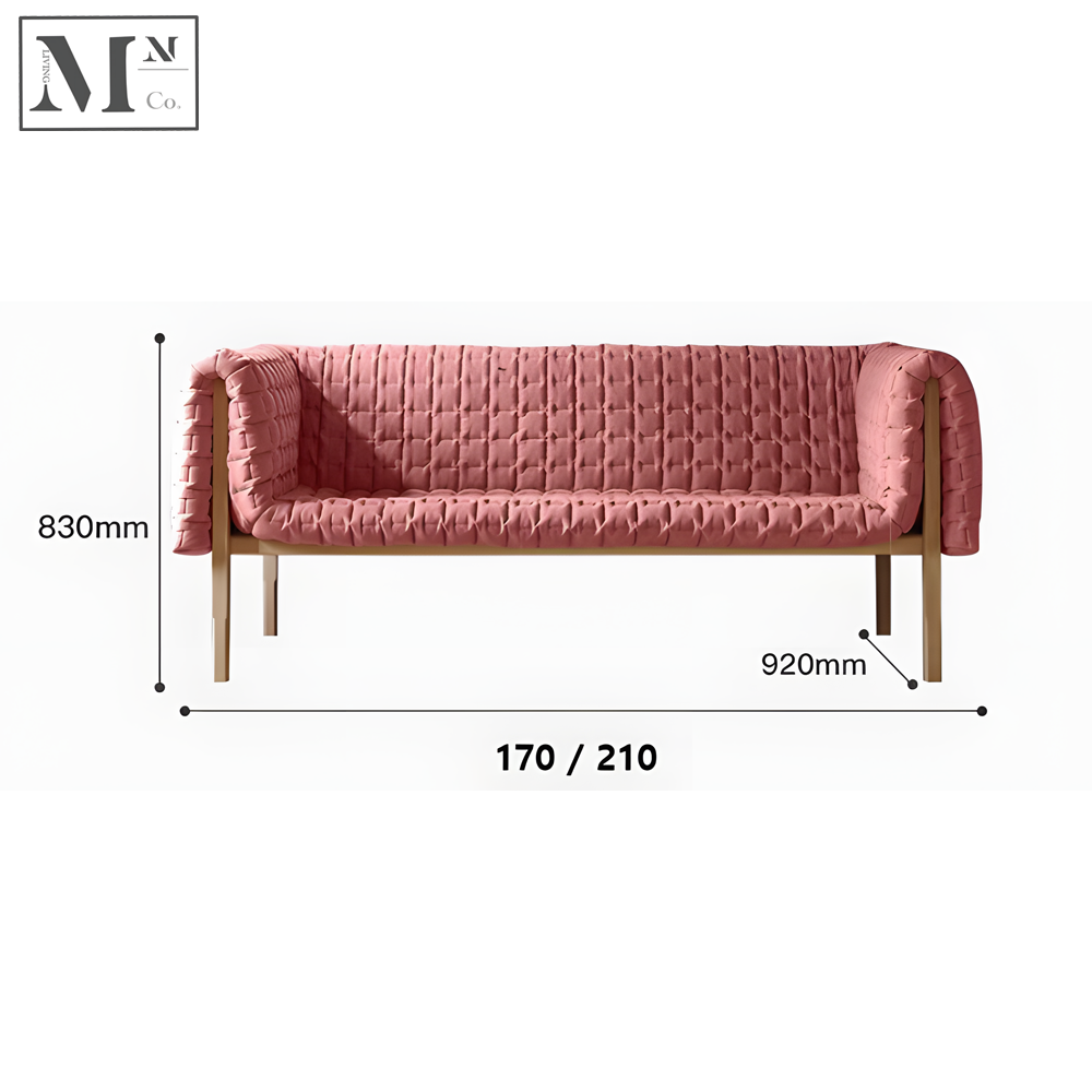 BELLAMY Postmodern Fabric Sofa