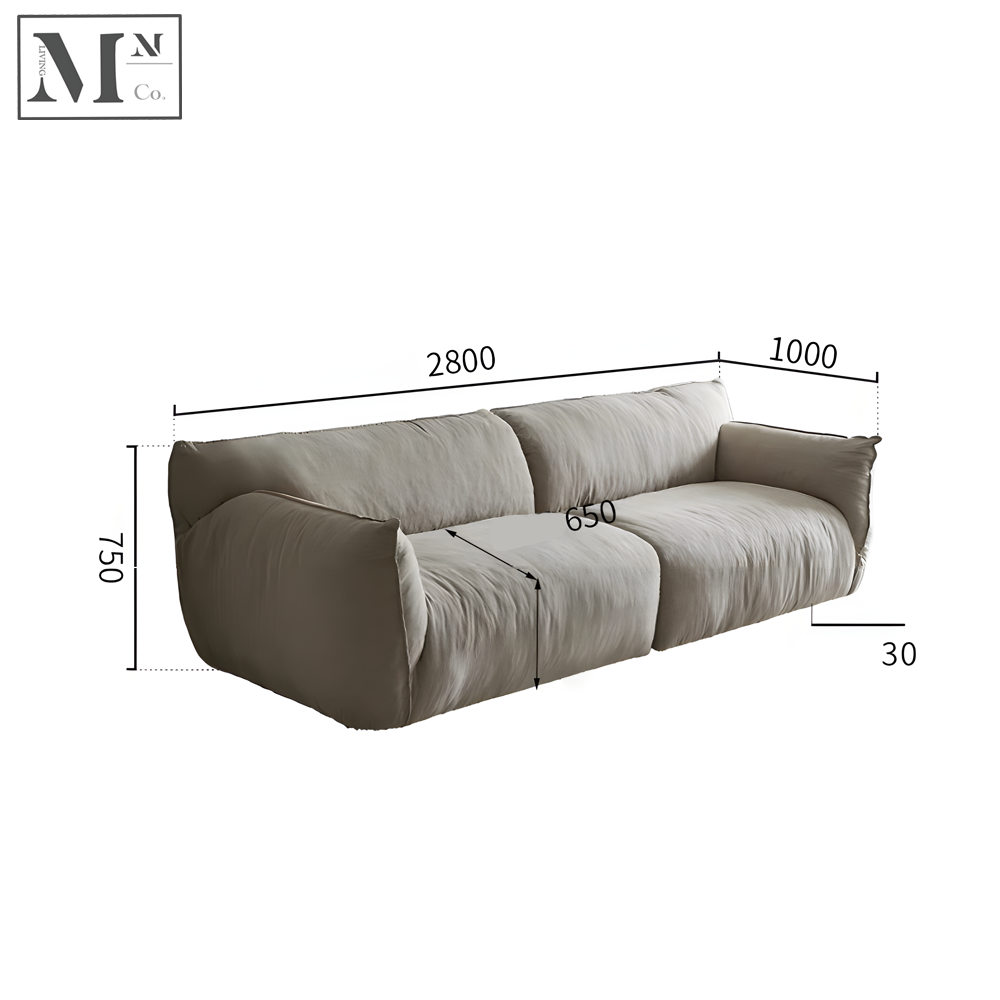 BRIXTON Fabric Sofa.  Water Resistance and Scratch Resistance Fabric Sofa