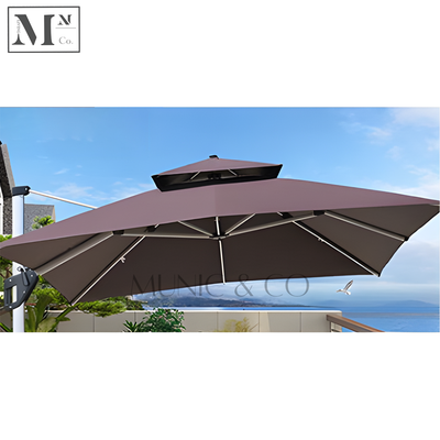 RIVERE Reinforced Outdoor Parasol with 160kg Round Water-base