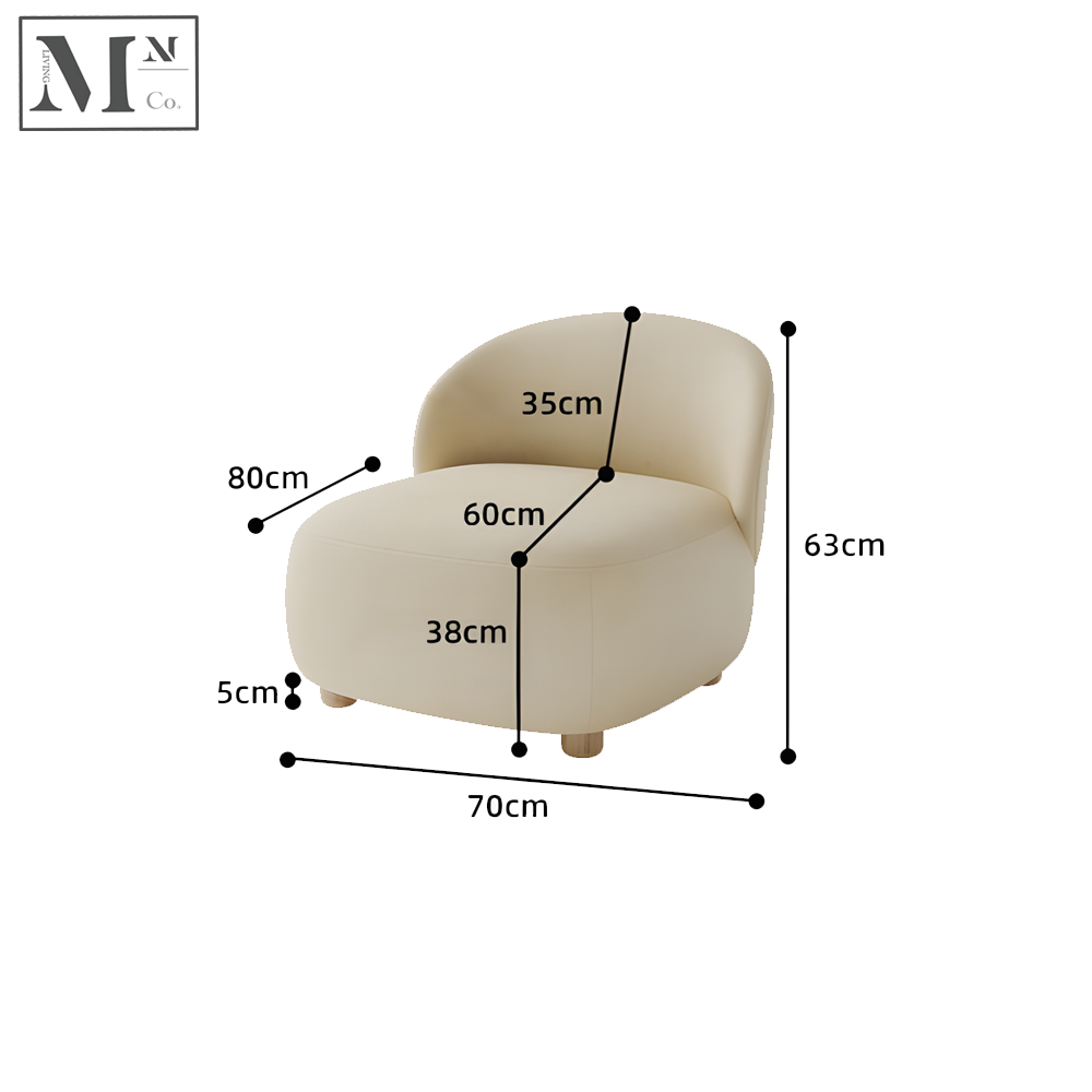 DORIAN Japandi Scratch Resistant Fabric Sofa