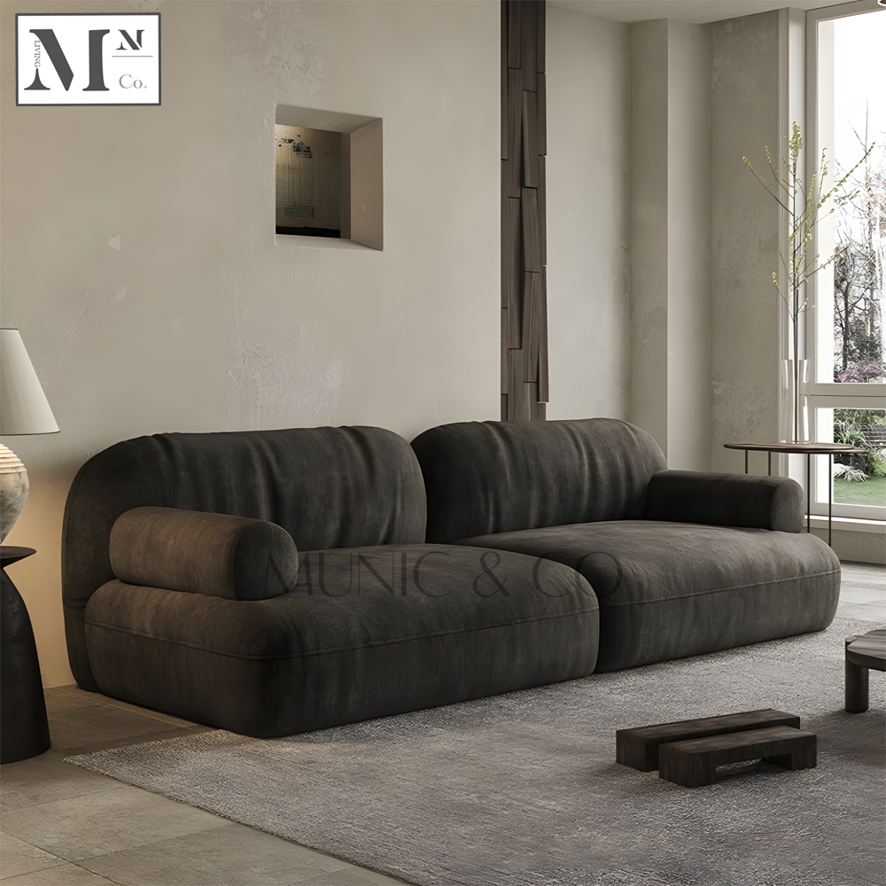 HARKIN Contemporary Scratch Resistance Fabric Sofa
