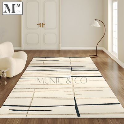 HAIMON Cream Colored Indoor Rugs