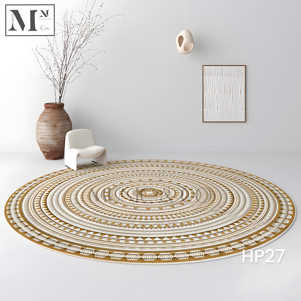 HASPY Japanese-style Round Rugs