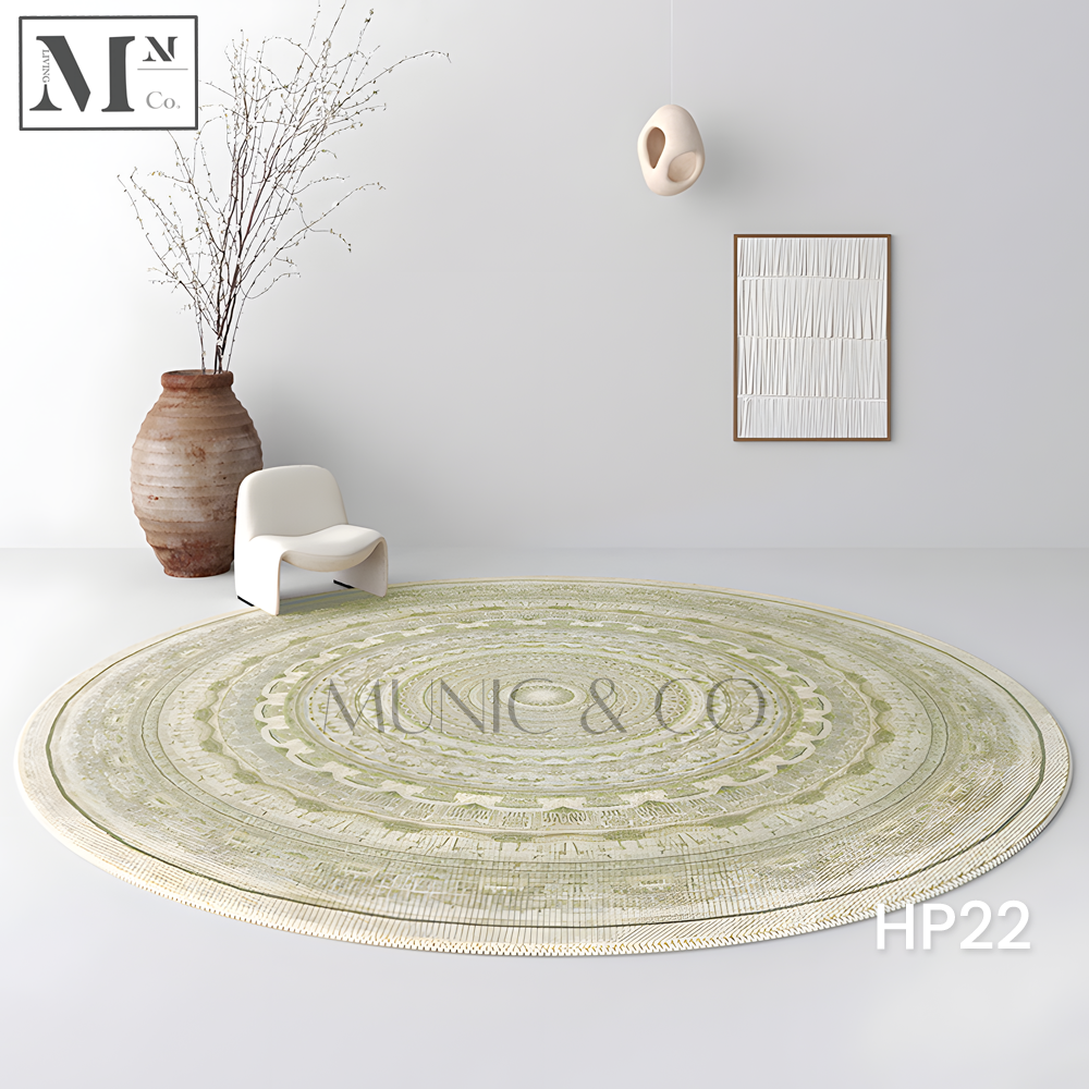 HASPY Japanese-style Round Rugs