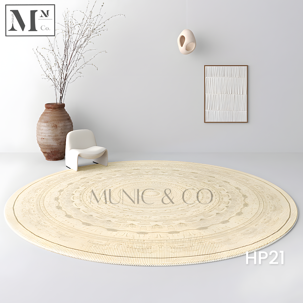 HASPER Japanese-style Round Rugs