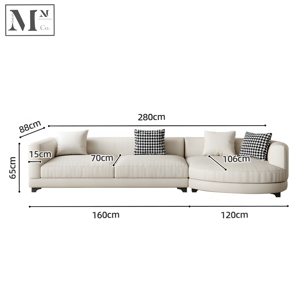 HENDRIK Contemporary Fabric Sofa