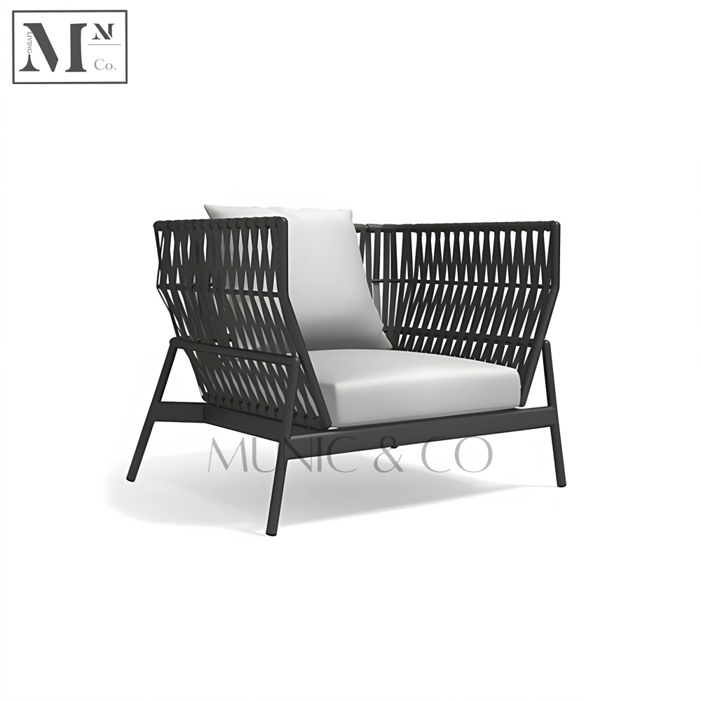 EDISON Outdoor Sofa in Rope Weave