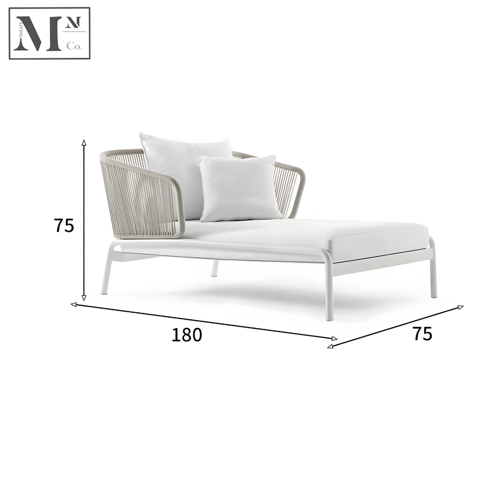 EDDIE Outdoor Sofa in Rope Weave