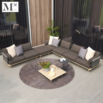 VANEZIA Outdoor Sofa and Indoor Sofa in Rope Weave