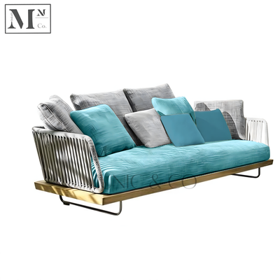 MEYER Outdoor Sofa and Indoor Sofa in Rope Weave