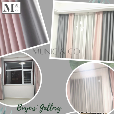 NORB 90%-100% Blackout Curtains. Nylon Cotton Blend Night Curtains. DIY Made-To-Measure Blackout Curtains in 12 Days.