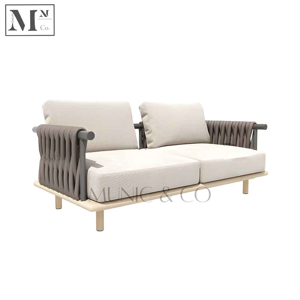 VANEZIA Outdoor Sofa in Rope Weave