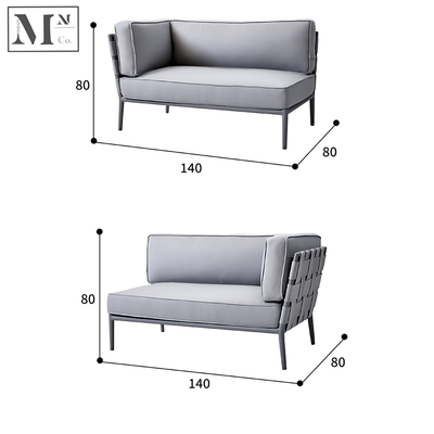 DEXX Outdoor Sofa in Rope Weave