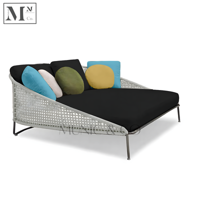 MABELLE Outdoor Day Bed in PE Rattan Weave. Customizable