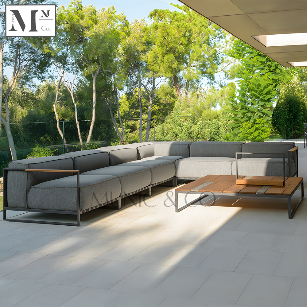 GISELLE Outdoor Sofa Series in Metal Frame