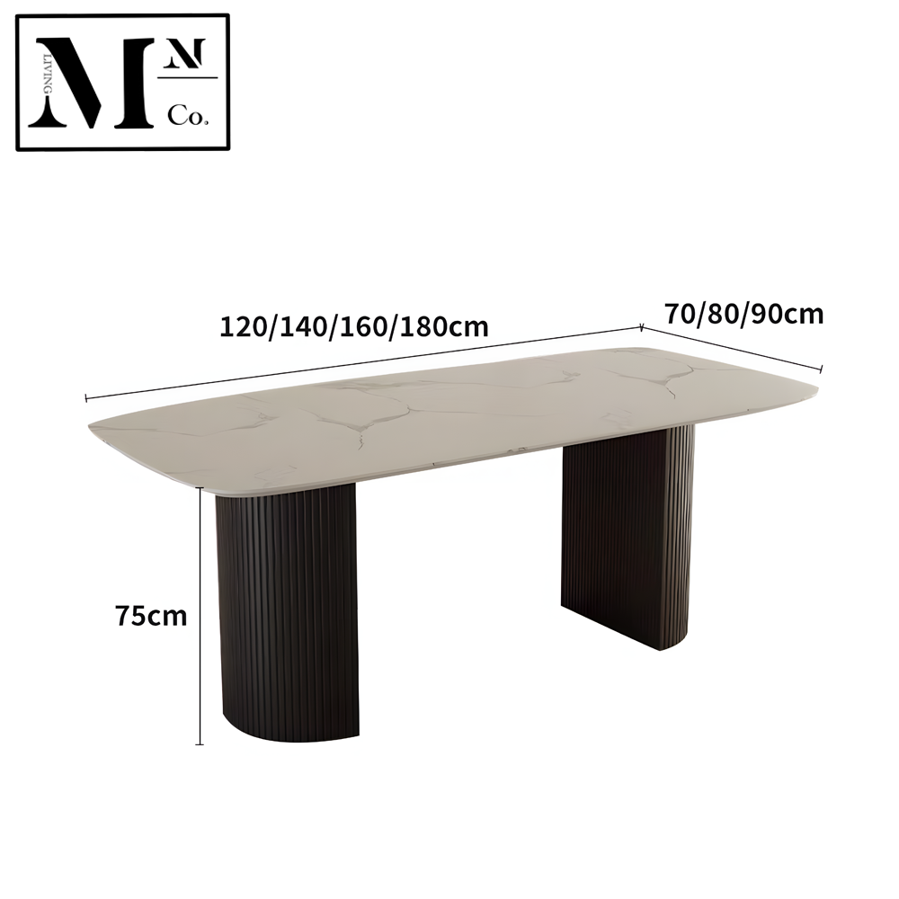 ADAIR Contemporary Sintered Stone Dining Table