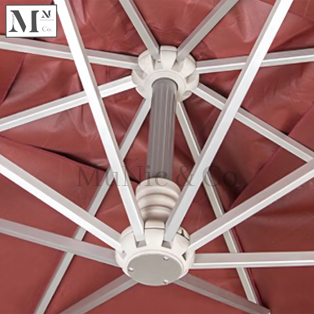SPACE Reinforced Outdoor Parasol with 160Kg Marble Base
