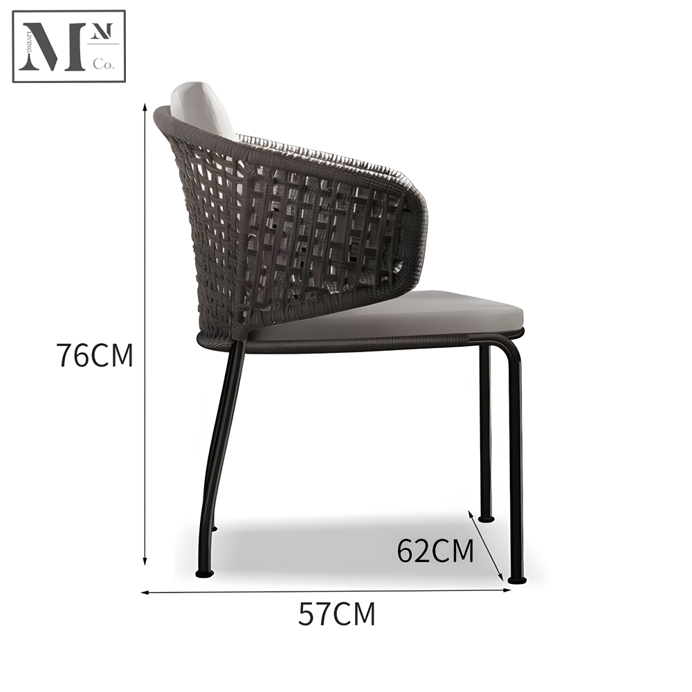 MABELLE Outdoor Seats in PE Rattan Weave. Customizable Outdoor Sofa