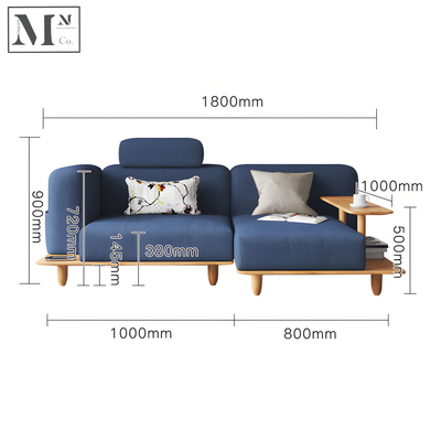 ZEPHYR Indoor Fabric Sofa
