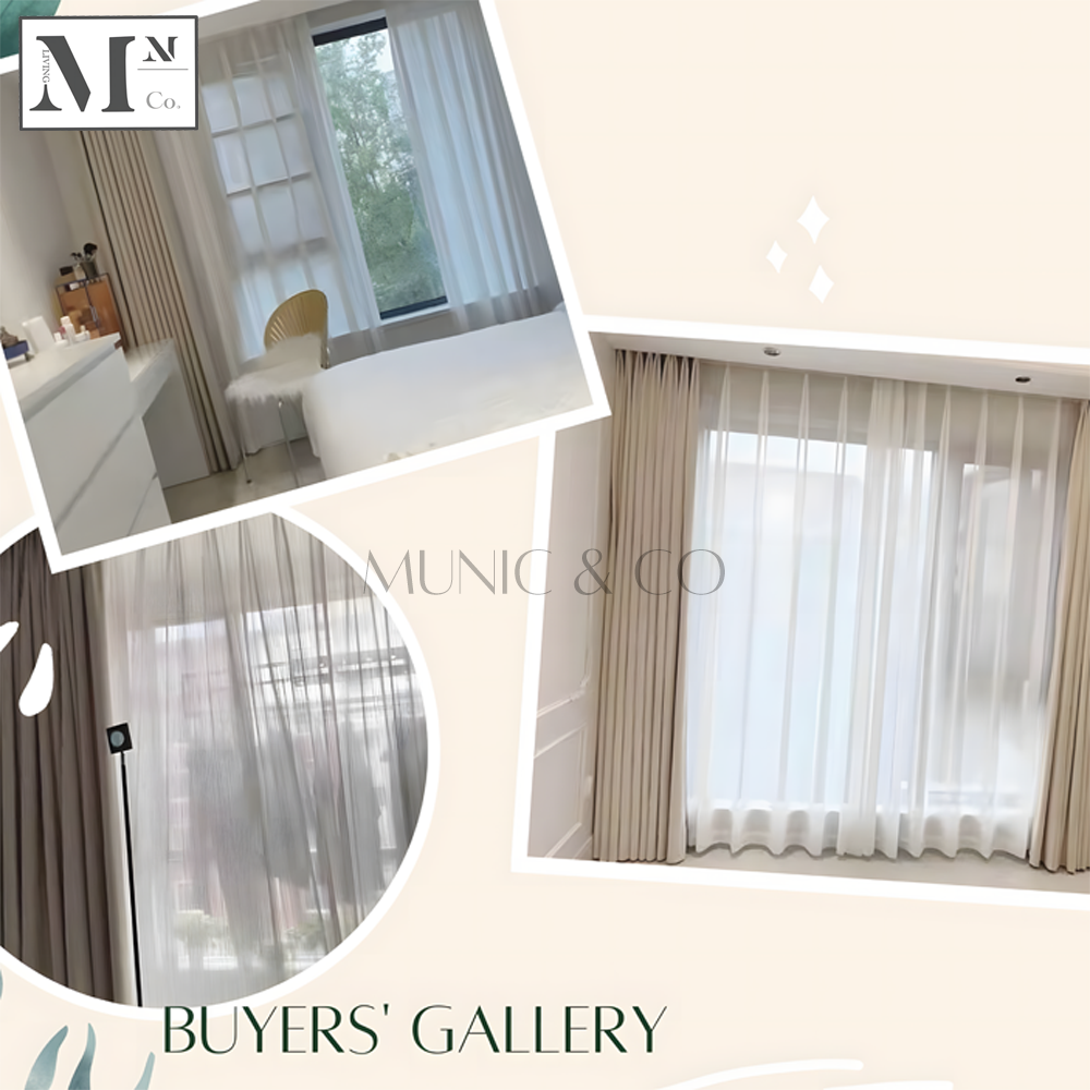 LENKO 80% Blackout  curtains. Patterned Polyester Night Curtains. DIY Made-To-Measure Blackout Curtains in 12 Days.