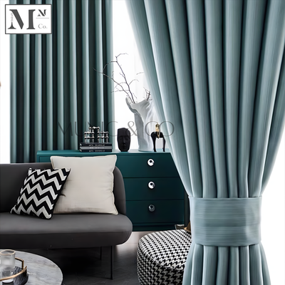 LINKO 85% Blackout Curtains.  Lined Satin Polyester Night Curtains. DIY Made-To-Measure Blackout Curtains in 12 Days.