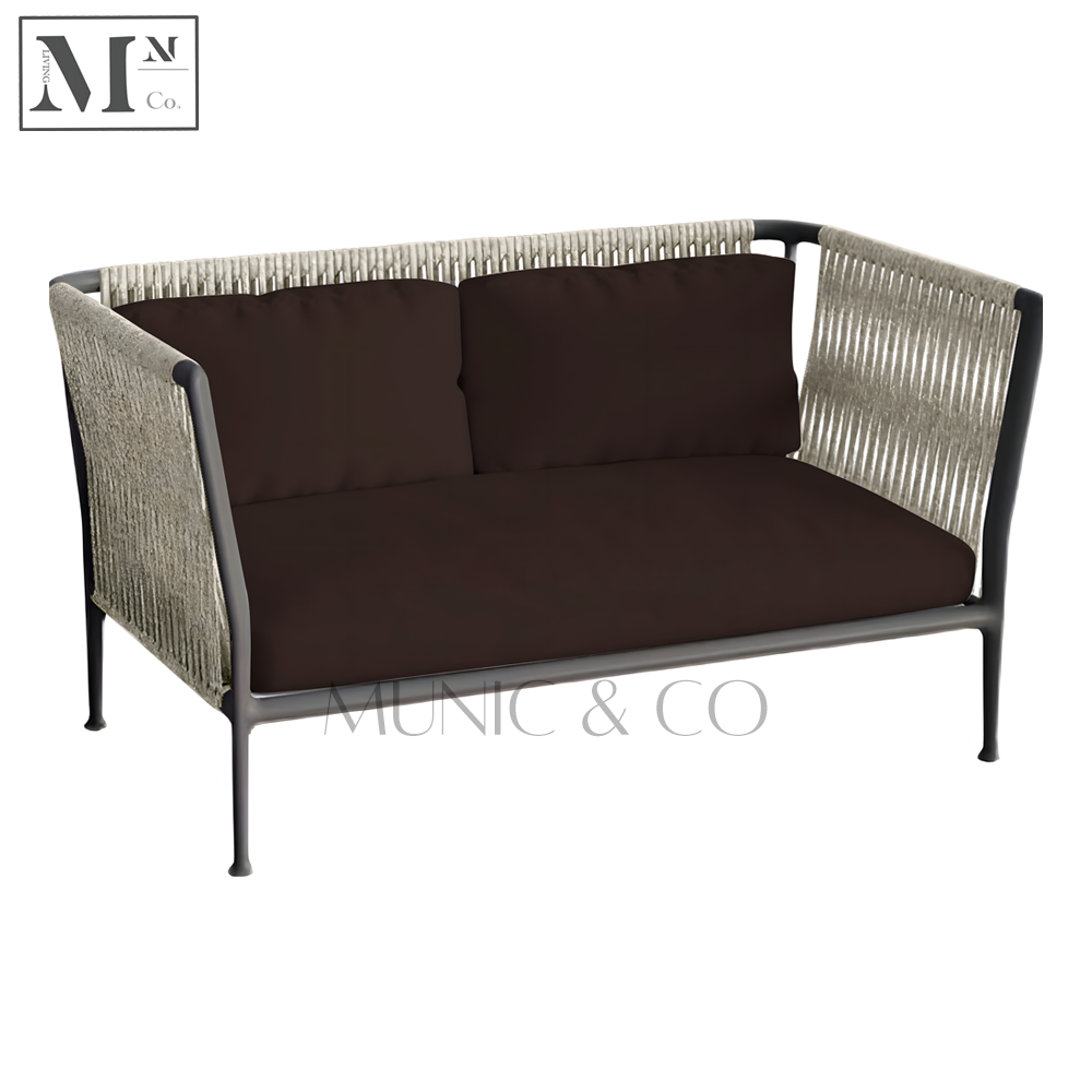 ELONN Outdoor Sofa in Rope Weave