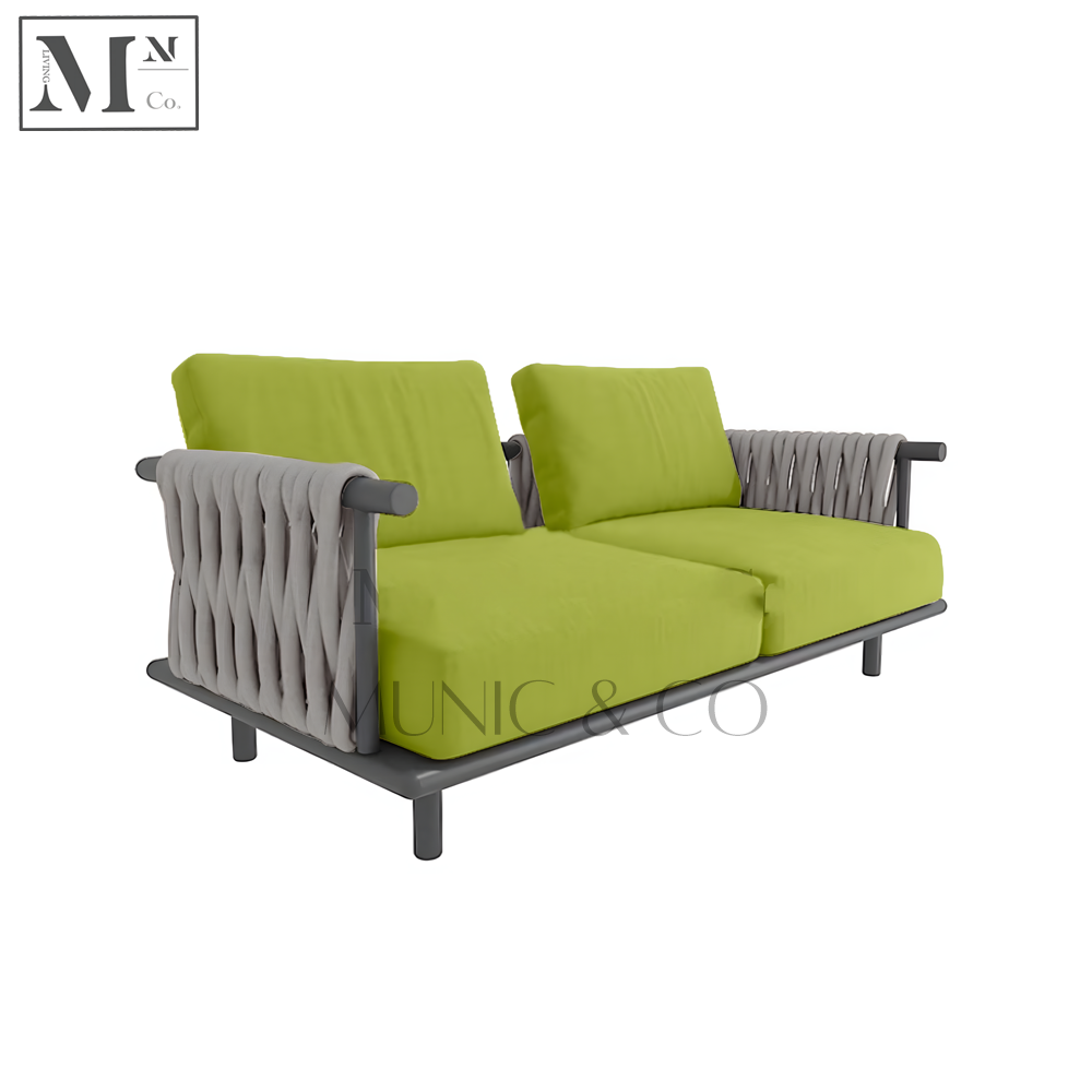 VANEZIA Outdoor Sofa and Indoor Sofa in Rope Weave