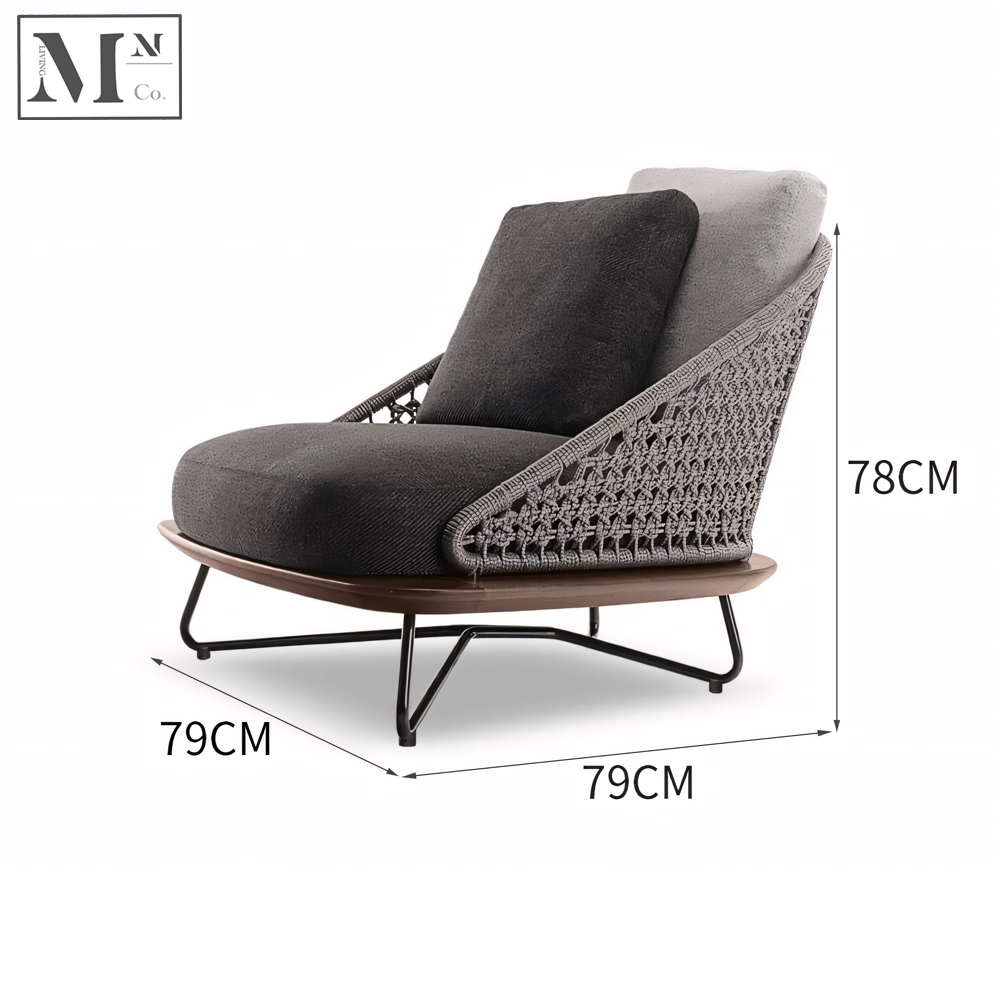 MURPHY Outdoor Sofa in Rope Weave
