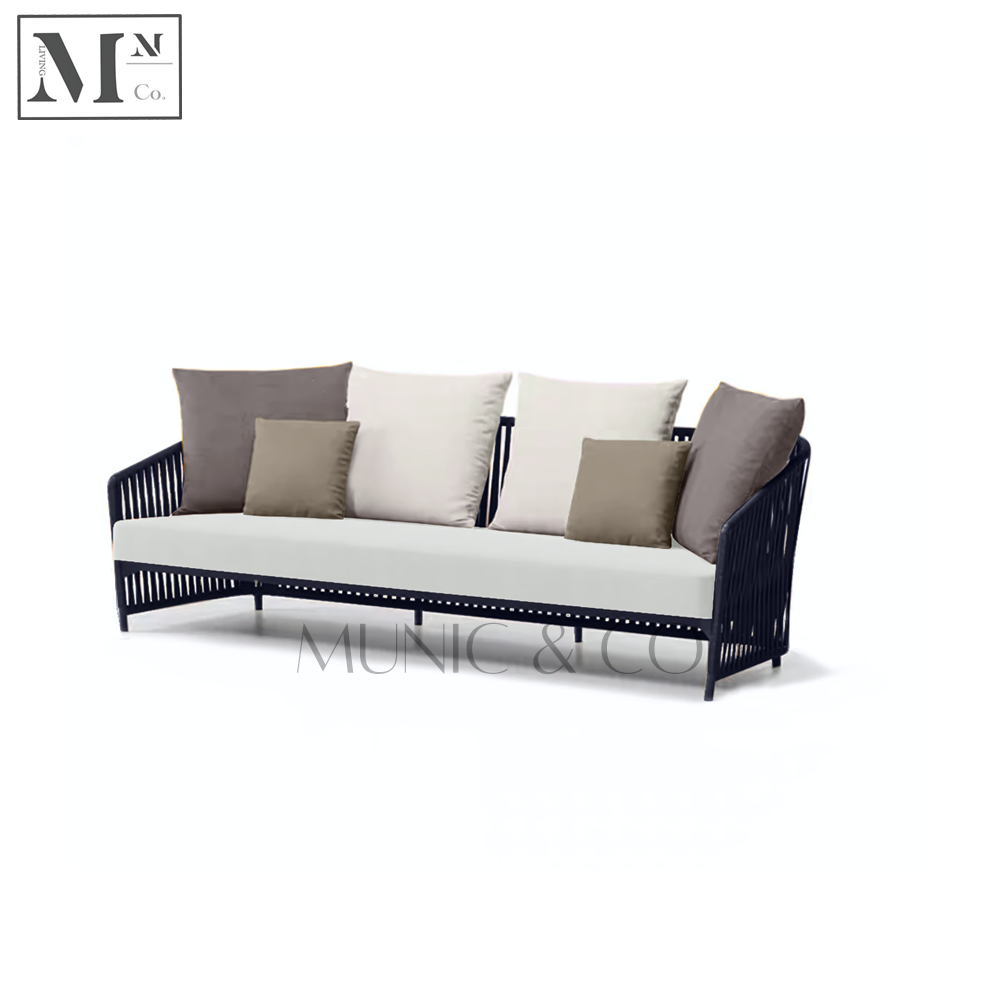 AURORA Outdoor Sofa in Rope Weave