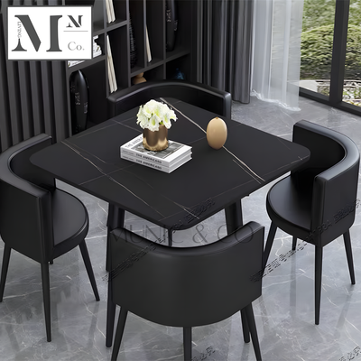 AMBER Contemporary Glass Dining Set