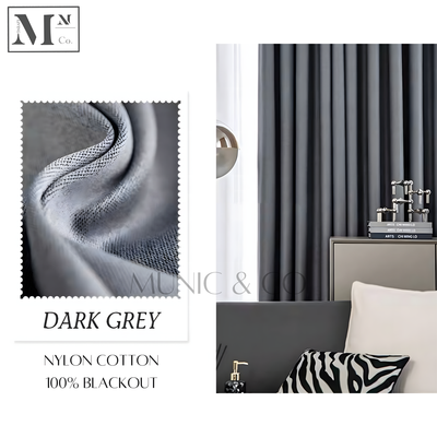 NORMD 90%-100% Blackout Curtains. Nylon Cotton Blend Night Curtains. DIY Made-To-Measure Blackout Curtains in 12 Days.