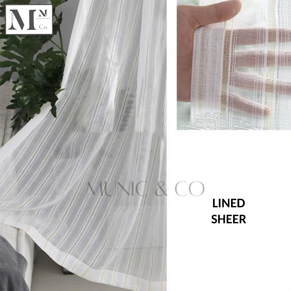 MYOKO Sheer Curtains. DIY Made-To-Measure Day Curtains in 12 Days