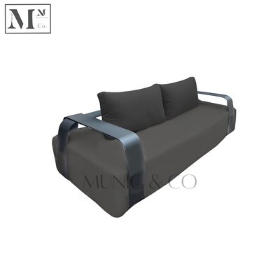 NATHANE Outdoor Sofa in Metal Frame