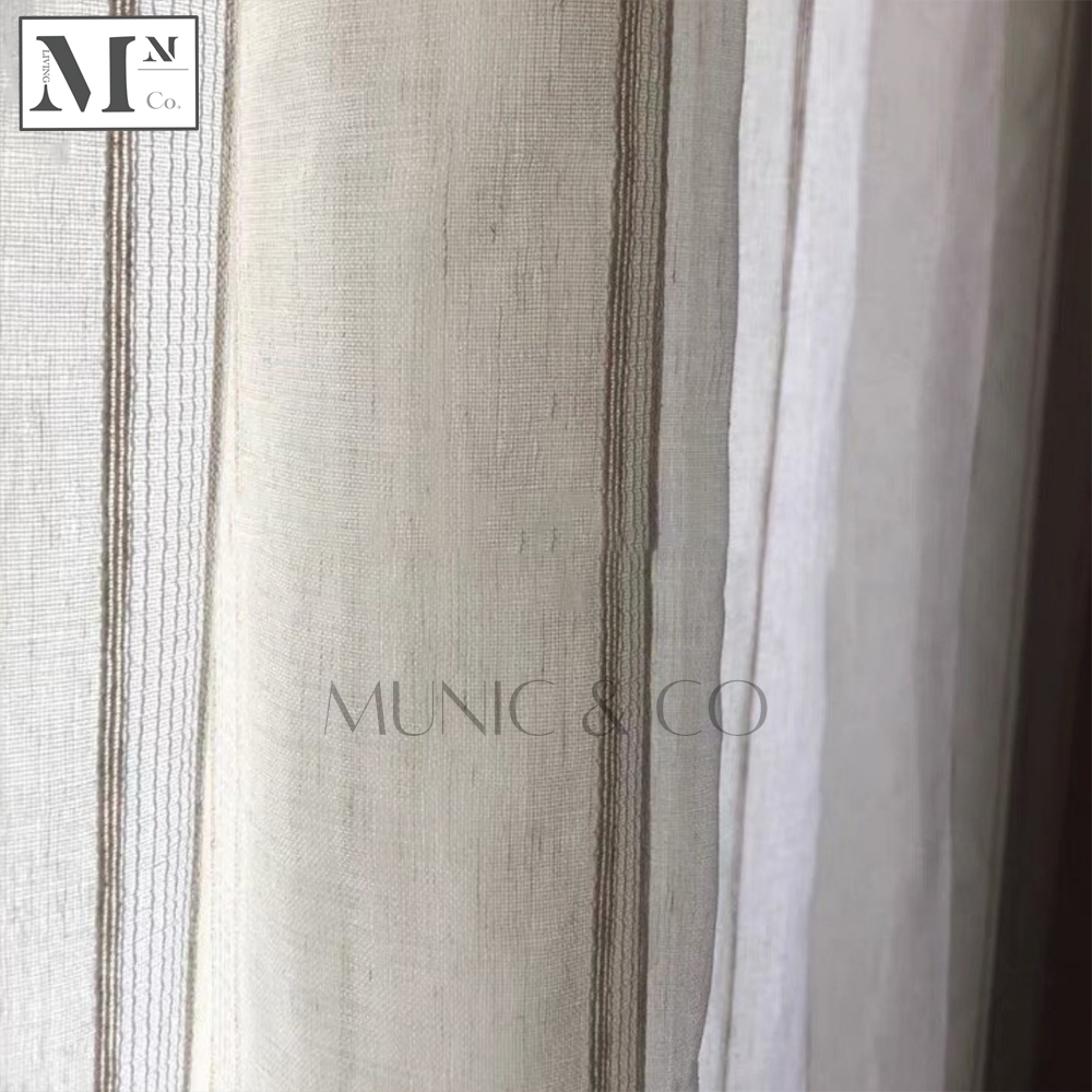 MUZI Day Sheer Curtains. DIY Made-To-Measure Day Sheer Curtains in 12 Days