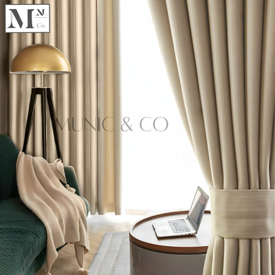 LINKO 85% Blackout Curtains.  Lined Satin Polyester Night Curtains. DIY Made-To-Measure Blackout Curtains in 12 Days.