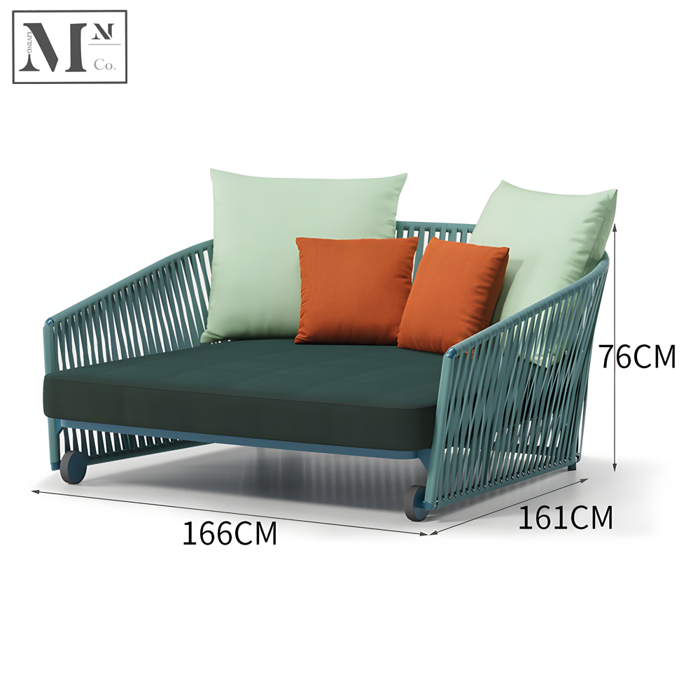 AURORA Outdoor Sofa in Rope Weave