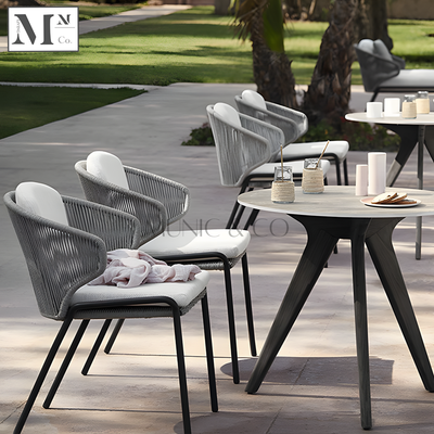 Petite Compact Outdoor Chair and Table Set