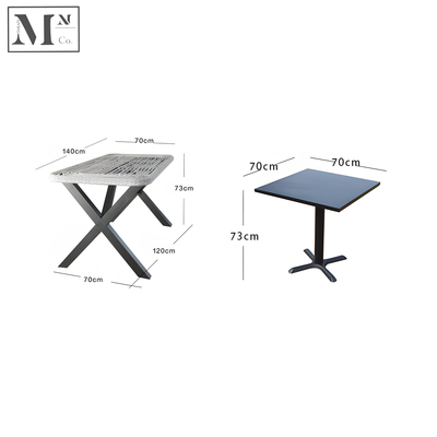 NATURA Dining Set. PE Rattan Outdoor Dining Set.  Indoor Dining Set