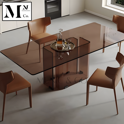 ALEX Contemporary Glass Dining Set