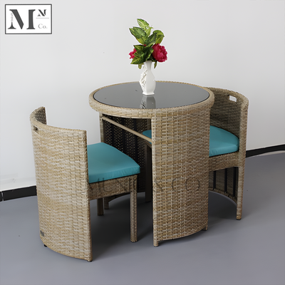 VALENO Compact Outdoor Chair and Table Set