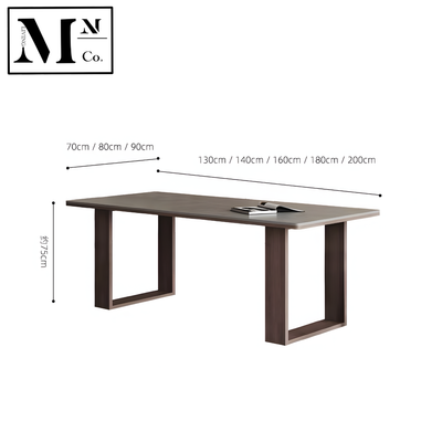 CENTZ Minimalist Sintered Stone Dining Table