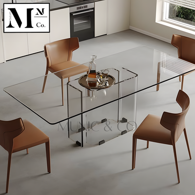 ALEX Contemporary Glass Dining Set