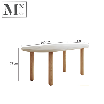 ARROW Japandi Sintered Stone Dining Table