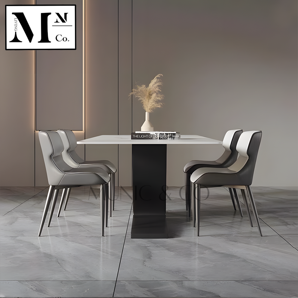 CLAREE Contemporary Sintered Stone Dining Table