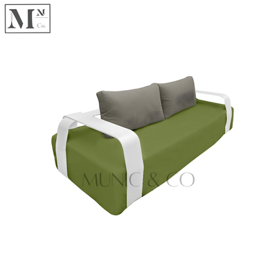 NATHANE Outdoor Sofa in Metal Frame