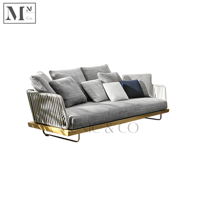 MEYER Outdoor Sofa and Indoor Sofa in Rope Weave