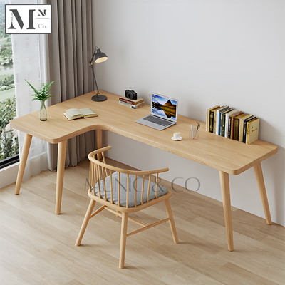 ECHO Scandinavian Wooden Study Table