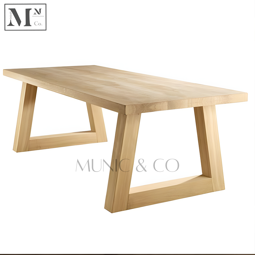 MILAN Wooden Table. Customisable